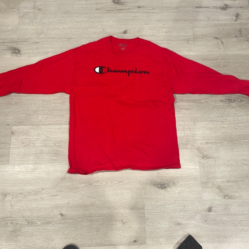 Authentic athletic wear long sleeve champion shirt